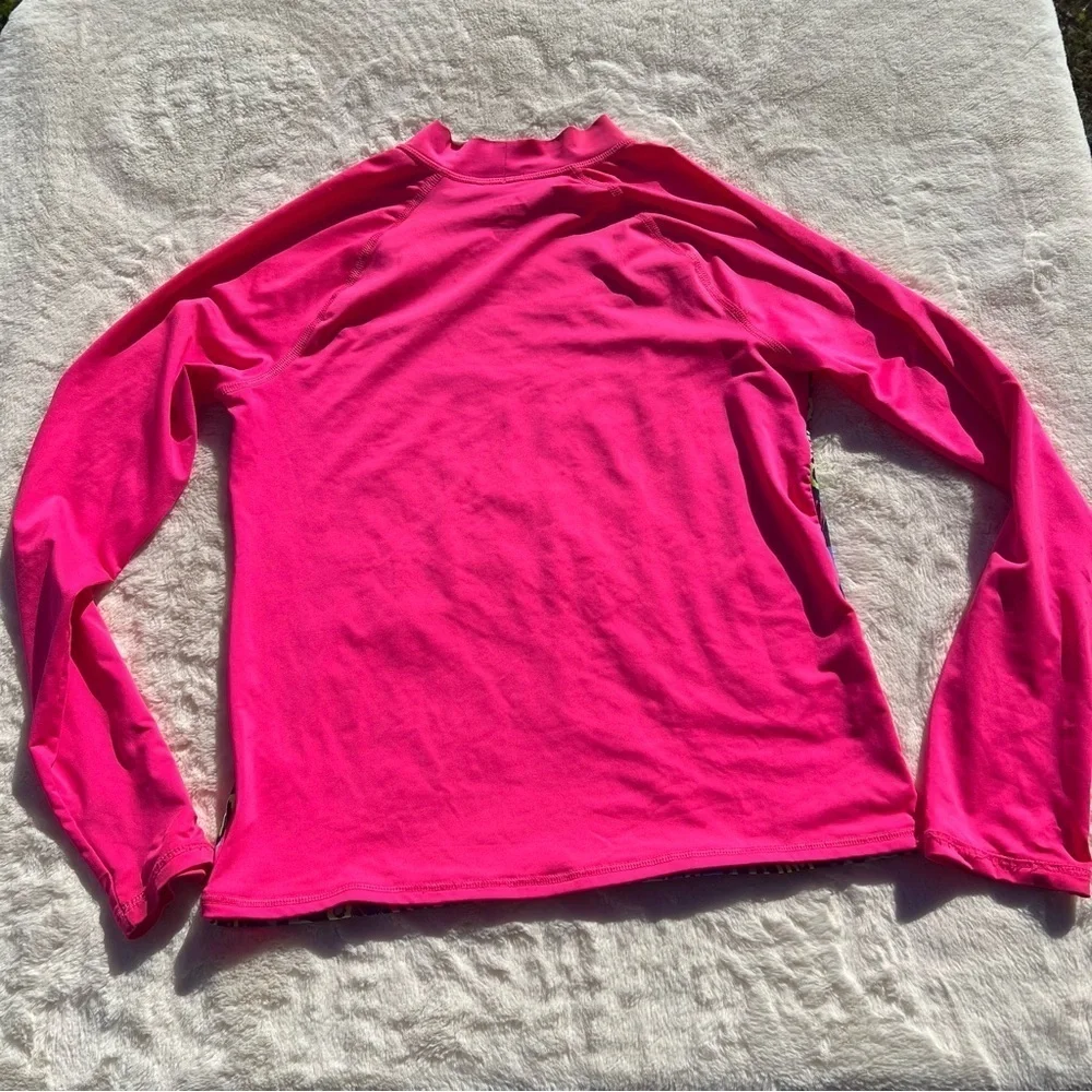 Lands’ End Long Sleeve Rash Gaurd and Swim Bottoms XL
